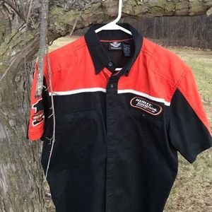 Genuine Harley Davidson Men's Short Sleeve Service Shirt